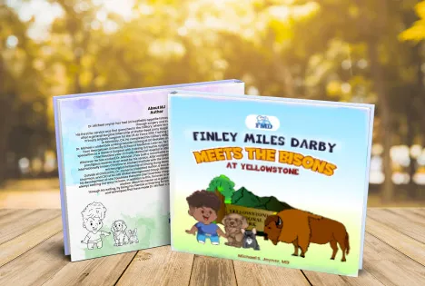 Finley Miles Darby Meets the Bisons at Yellowstone cover