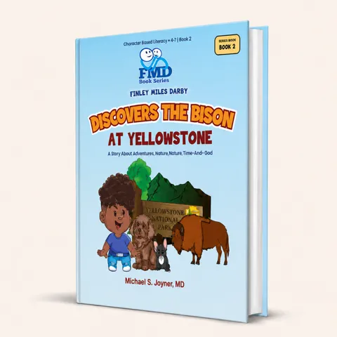 Finley Miles Darby Discovers the Bison at Yellowstone cover