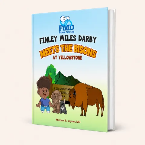 Finley Miles Darby Meets the Bisons at Yellowstone book cover