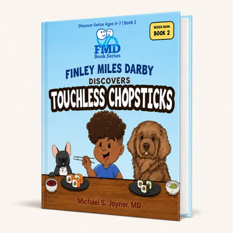 Touchless Chopsticks Coloring Book cover